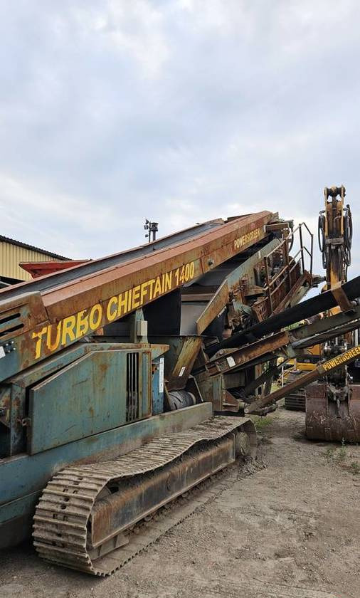 Przesiewacz mobilny Powerscreen Chieftain 1400 rozdrabniacz wibrokrata - Zeefinstallatie: afbeelding 2 Przesiewacz mobilny Powerscreen Chieftain 1400 rozdrabniacz wibrokrata - Zeefinstallatie: afbeelding 2