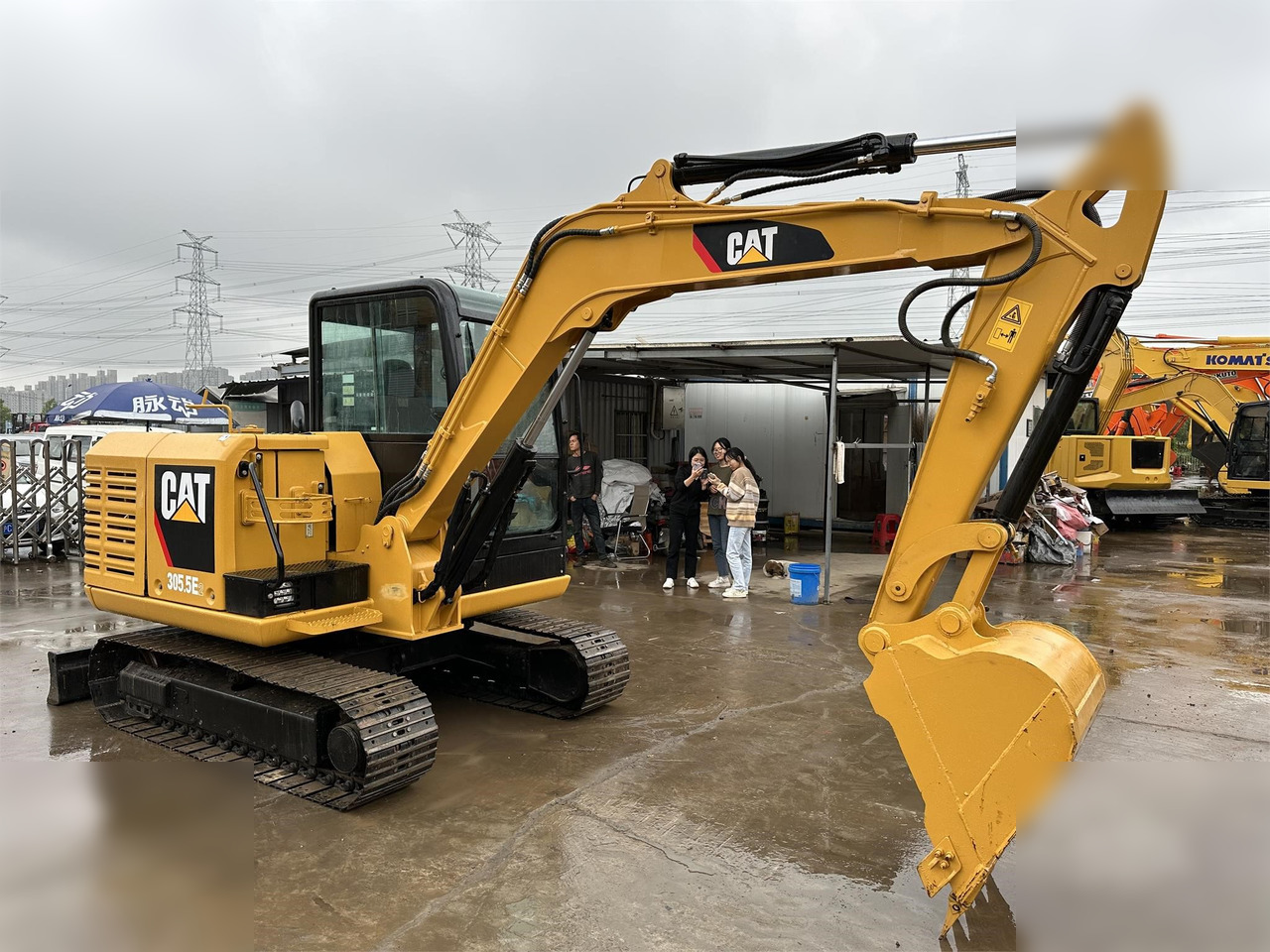 CATERPILLAR 305.5E2 CR - Minigraafmachine: afbeelding 4 CATERPILLAR 305.5E2 CR - Minigraafmachine: afbeelding 4