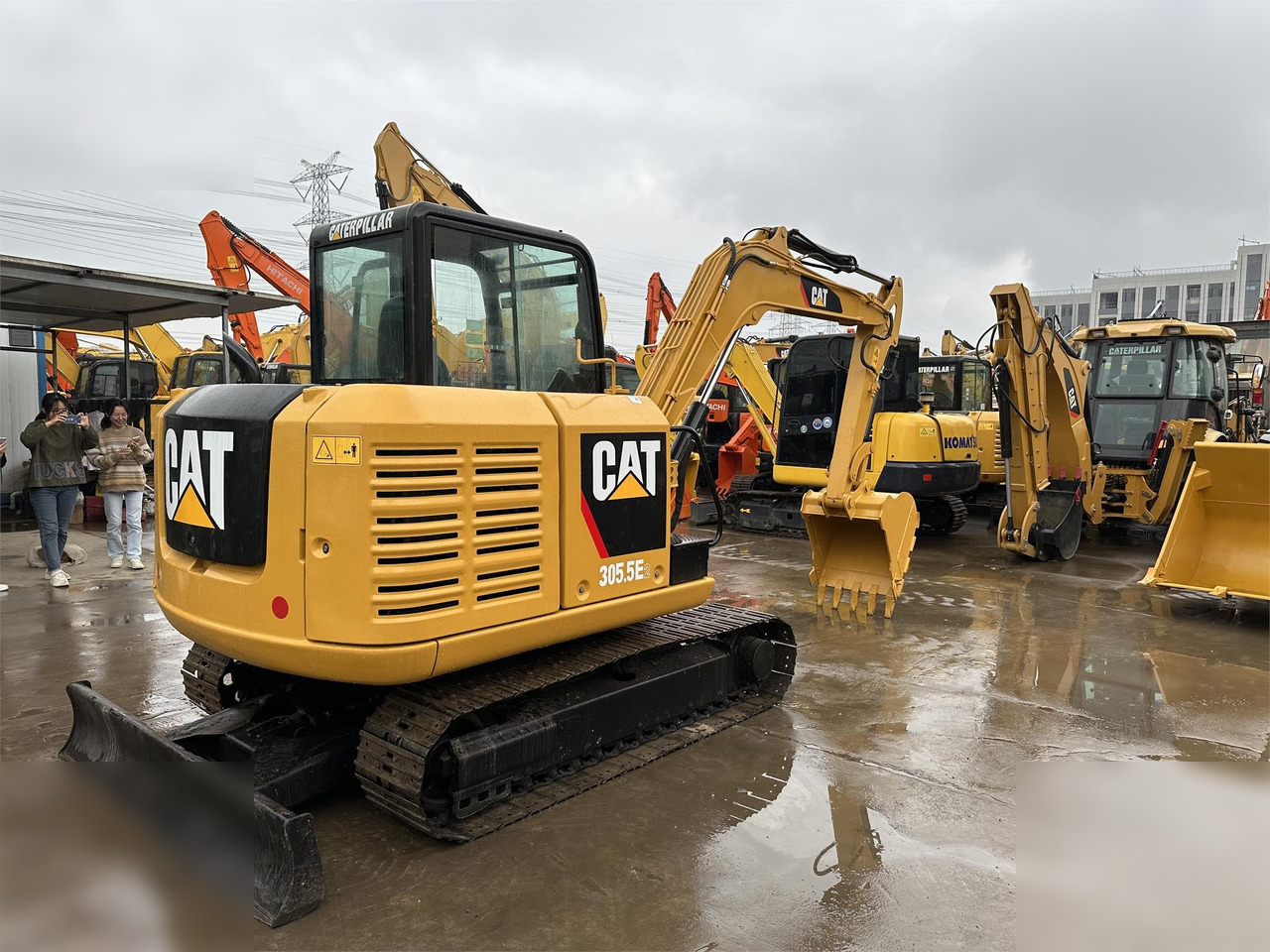 CATERPILLAR 305.5E2 CR - Minigraafmachine: afbeelding 3 CATERPILLAR 305.5E2 CR - Minigraafmachine: afbeelding 3
