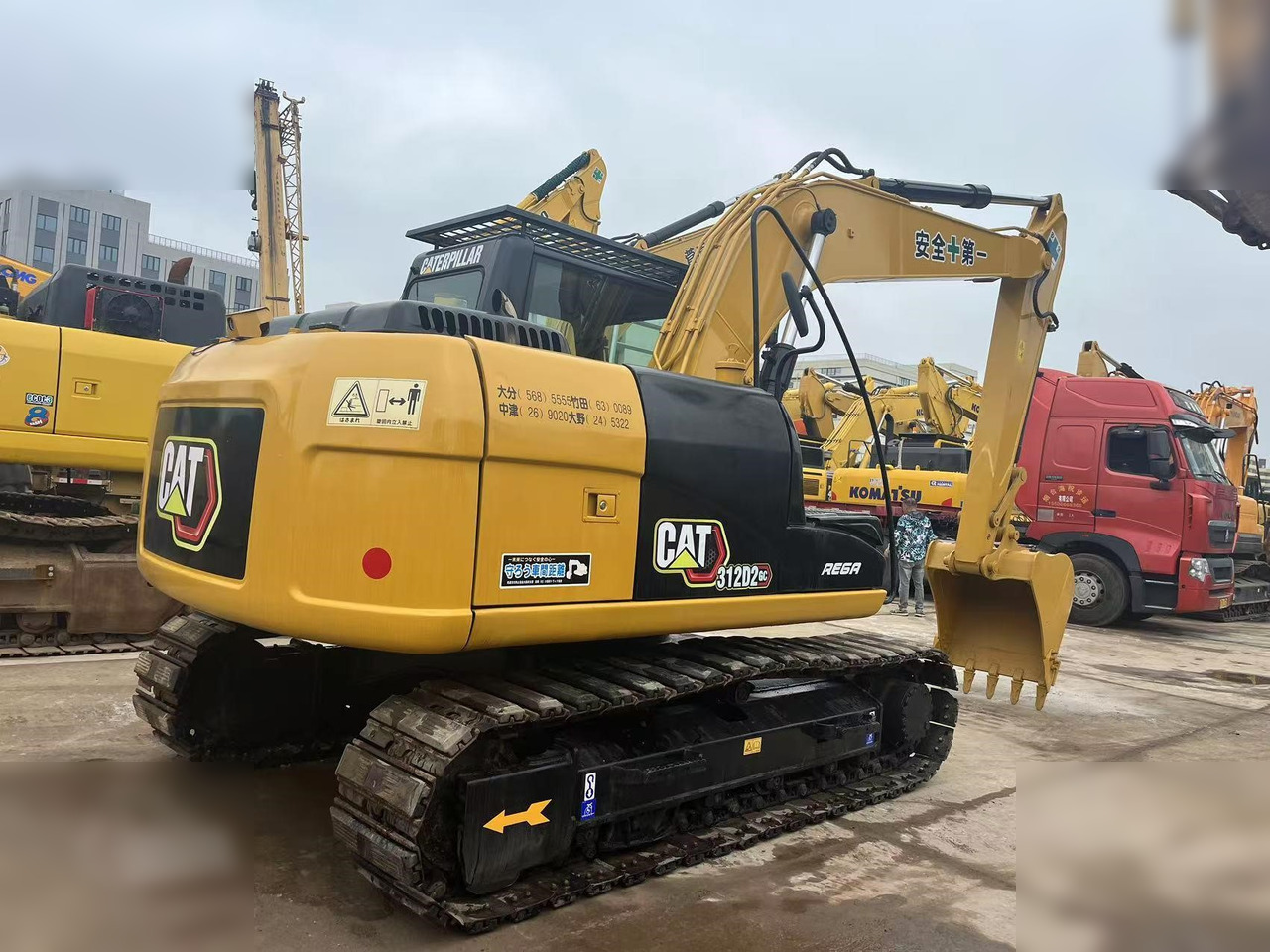 CATERPILLAR 312D2 GC - Rupsgraafmachine: afbeelding 1 CATERPILLAR 312D2 GC - Rupsgraafmachine: afbeelding 1