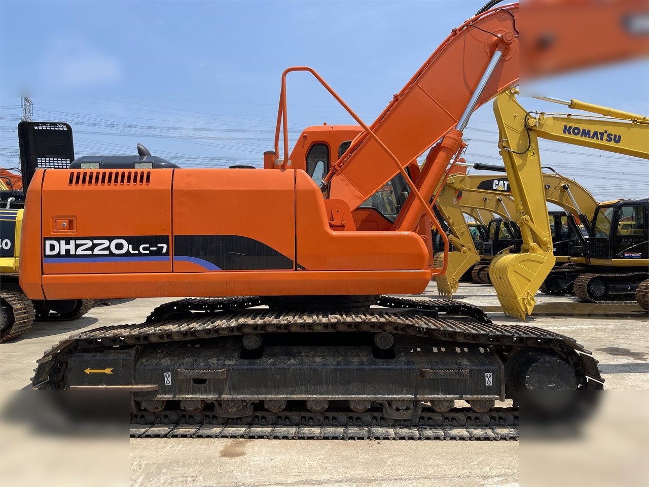 DOOSAN DH220 LC-7 - Rupsgraafmachine: afbeelding 4 DOOSAN DH220 LC-7 - Rupsgraafmachine: afbeelding 4