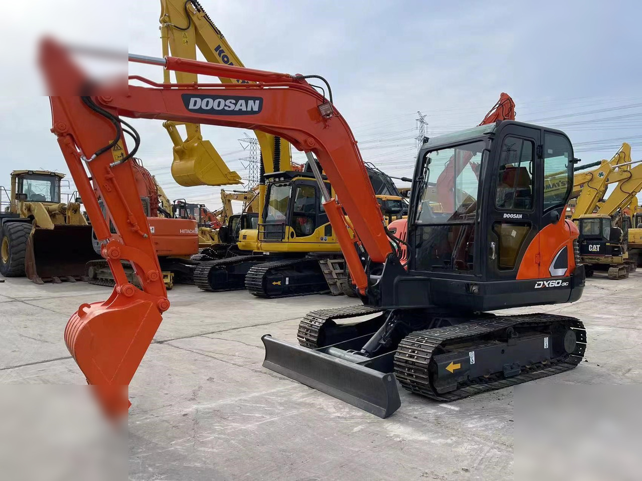 DOOSAN DX60-9C - Rupsgraafmachine: afbeelding 3 DOOSAN DX60-9C - Rupsgraafmachine: afbeelding 3