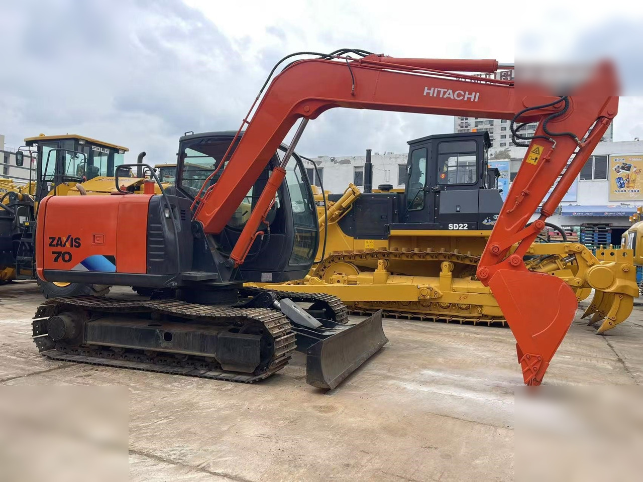 HITACHI ZX70 - Rupsgraafmachine: afbeelding 4 HITACHI ZX70 - Rupsgraafmachine: afbeelding 4