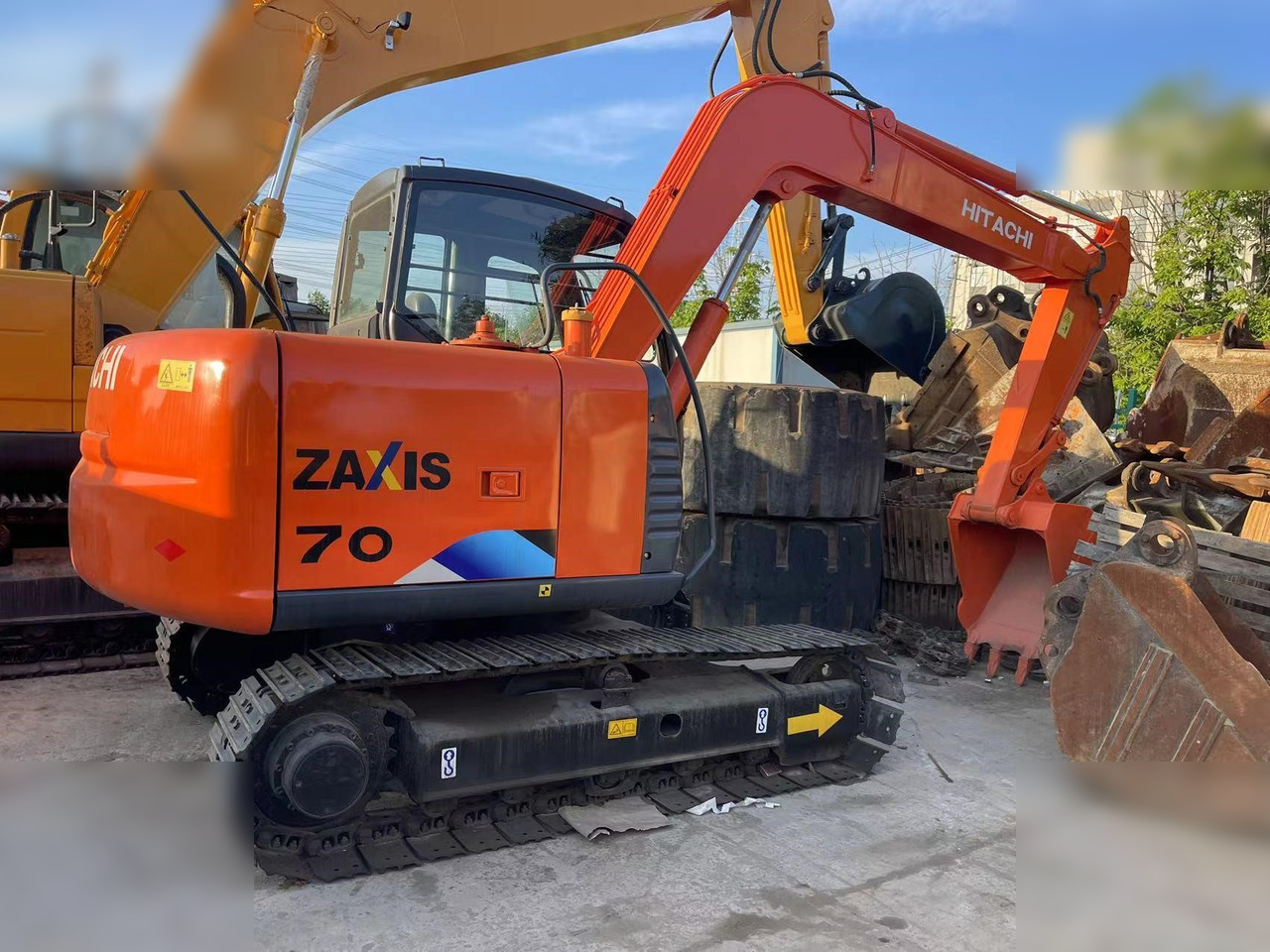 HITACHI ZX70 - Rupsgraafmachine: afbeelding 1 HITACHI ZX70 - Rupsgraafmachine: afbeelding 1