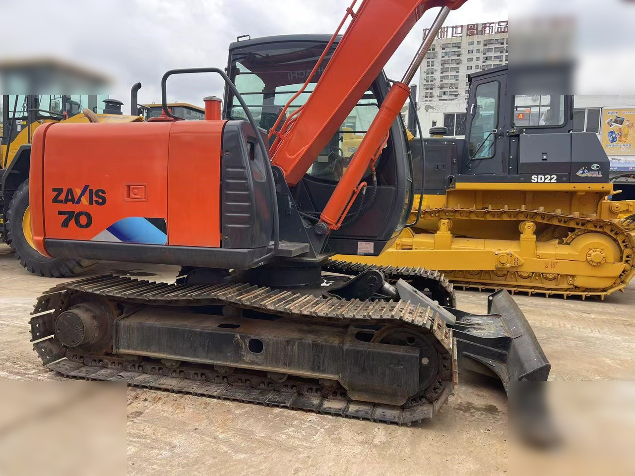 HITACHI ZX70 - Rupsgraafmachine: afbeelding 5 HITACHI ZX70 - Rupsgraafmachine: afbeelding 5