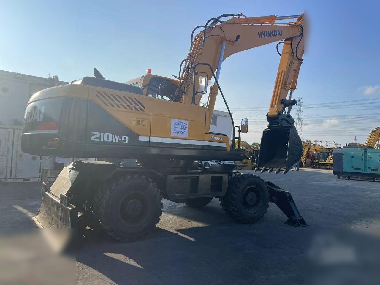 HYUNDAI ROBEX 210W-9 - Mobiele graafmachine: afbeelding 2 HYUNDAI ROBEX 210W-9 - Mobiele graafmachine: afbeelding 2