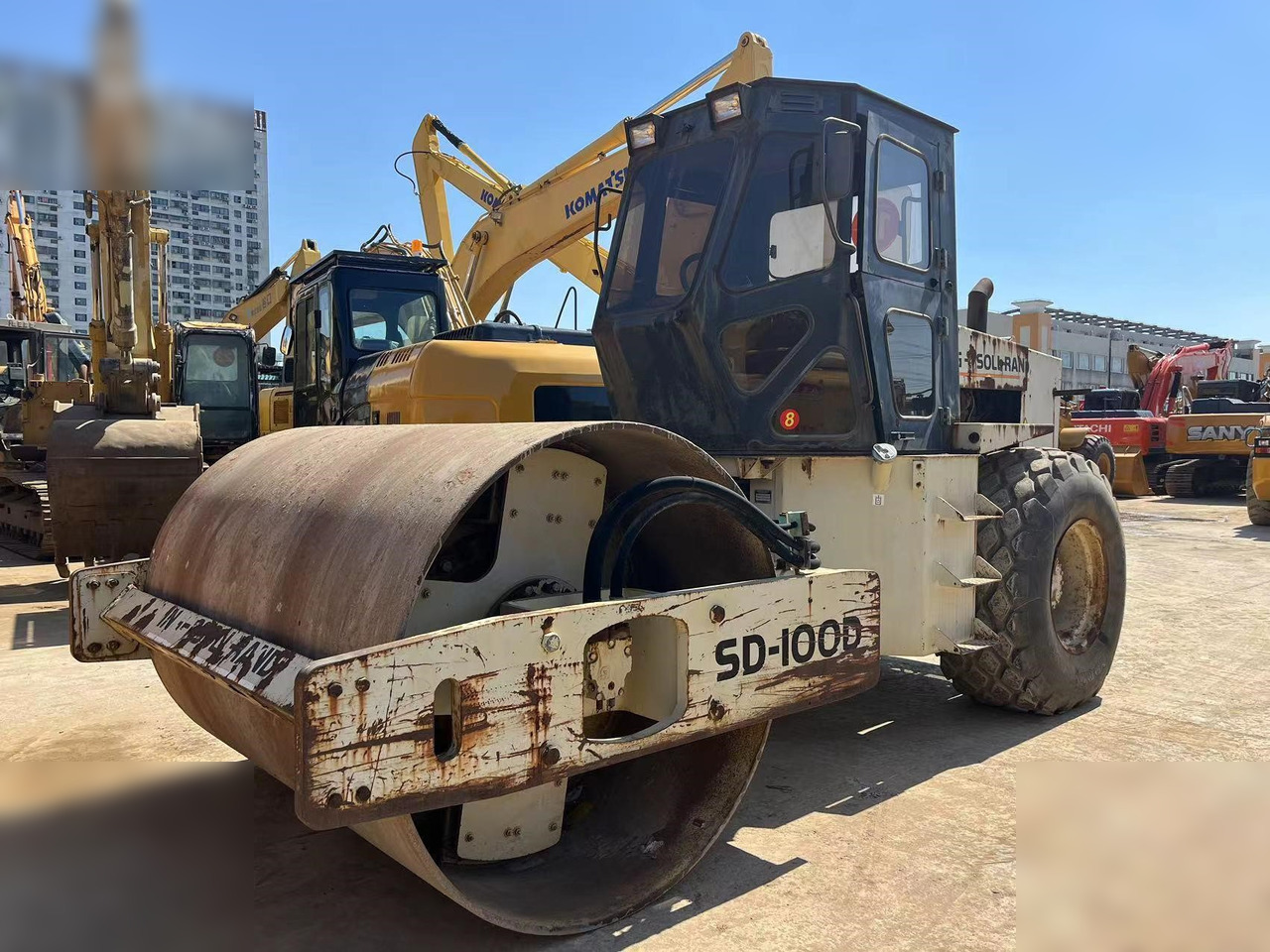 INGERSOLL-RAND SD100D - Wals: afbeelding 1 INGERSOLL-RAND SD100D - Wals: afbeelding 1