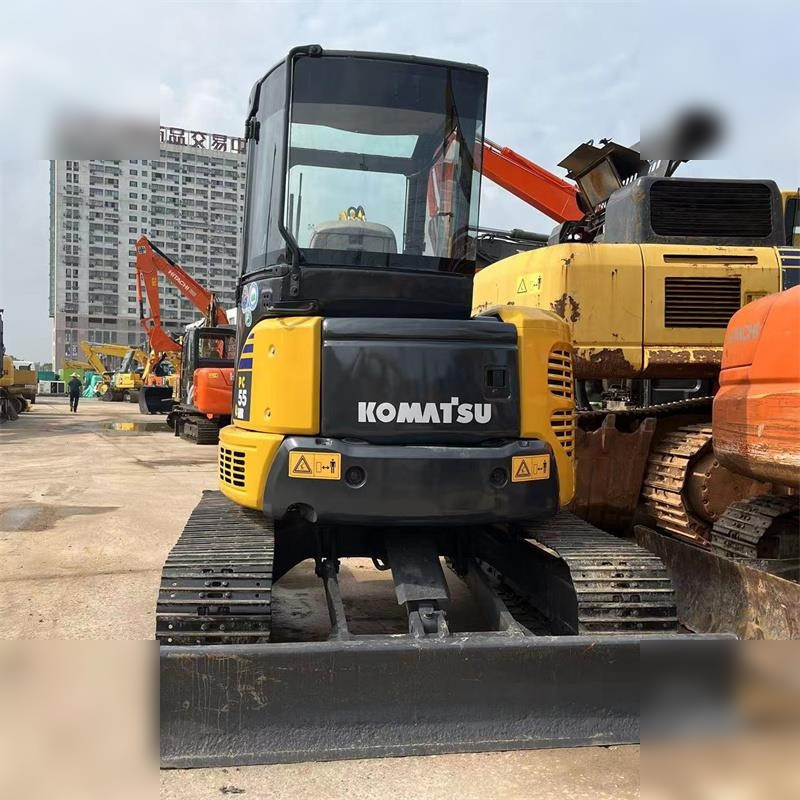 KOMATSU PC55MR-2 - Minigraafmachine: afbeelding 4 KOMATSU PC55MR-2 - Minigraafmachine: afbeelding 4