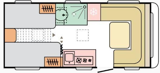 Adria Altea 60Y 502 UL*Fußboden-Temp*Eingangstür Fenst - Caravan: afbeelding 3 Adria Altea 60Y 502 UL*Fußboden-Temp*Eingangstür Fenst - Caravan: afbeelding 3