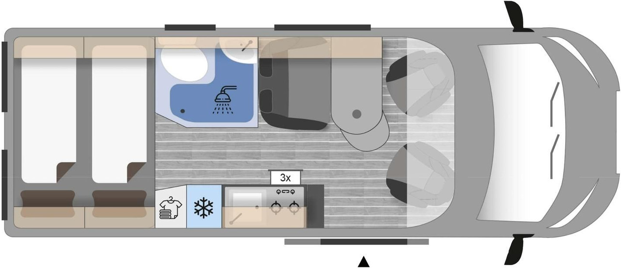 Clever Celebration 600 MJ24*AHK*MARKISE*ACC*R-KAM*RADIO - Buscamper: afbeelding 3 Clever Celebration 600 MJ24*AHK*MARKISE*ACC*R-KAM*RADIO - Buscamper: afbeelding 3