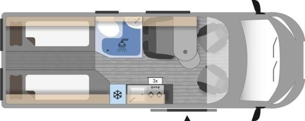 Clever Runner 636 2,2 165PS MJ2024*TRUMA C6 D + E*SHZ* - Buscamper: afbeelding 2 Clever Runner 636 2,2 165PS MJ2024*TRUMA C6 D + E*SHZ* - Buscamper: afbeelding 2