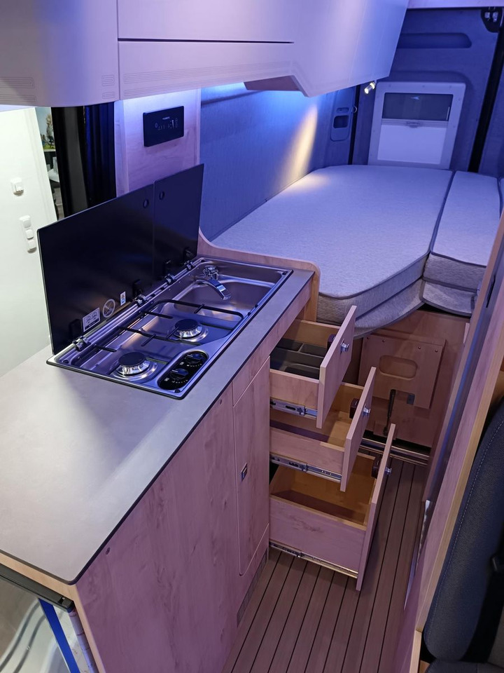 Buscamper Clever Spirit 600*140 PS*LÄNGSBETTEN*SOFORT VERFÜGBAR*: afbeelding 18