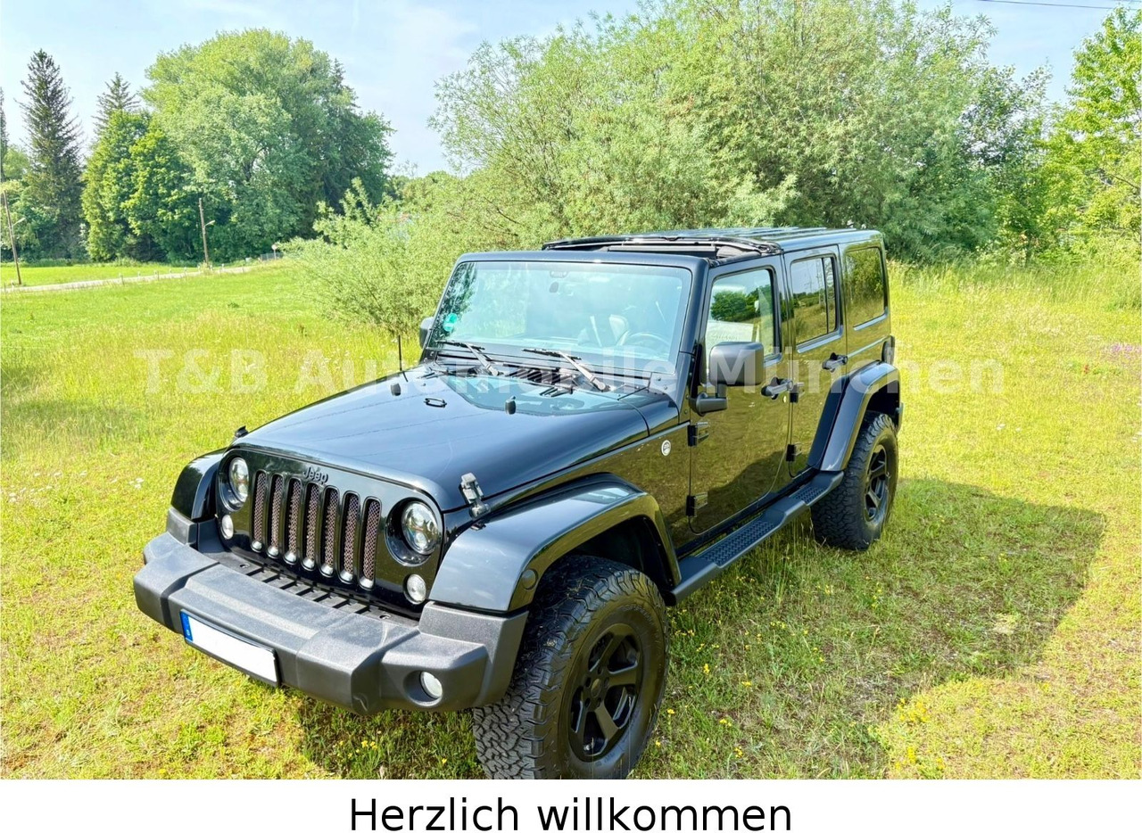 Jeep Wrangler*Unlimited*Sahara*Softtop*EchtHingucker* - SUV: afbeelding 1 Jeep Wrangler*Unlimited*Sahara*Softtop*EchtHingucker* - SUV: afbeelding 1
