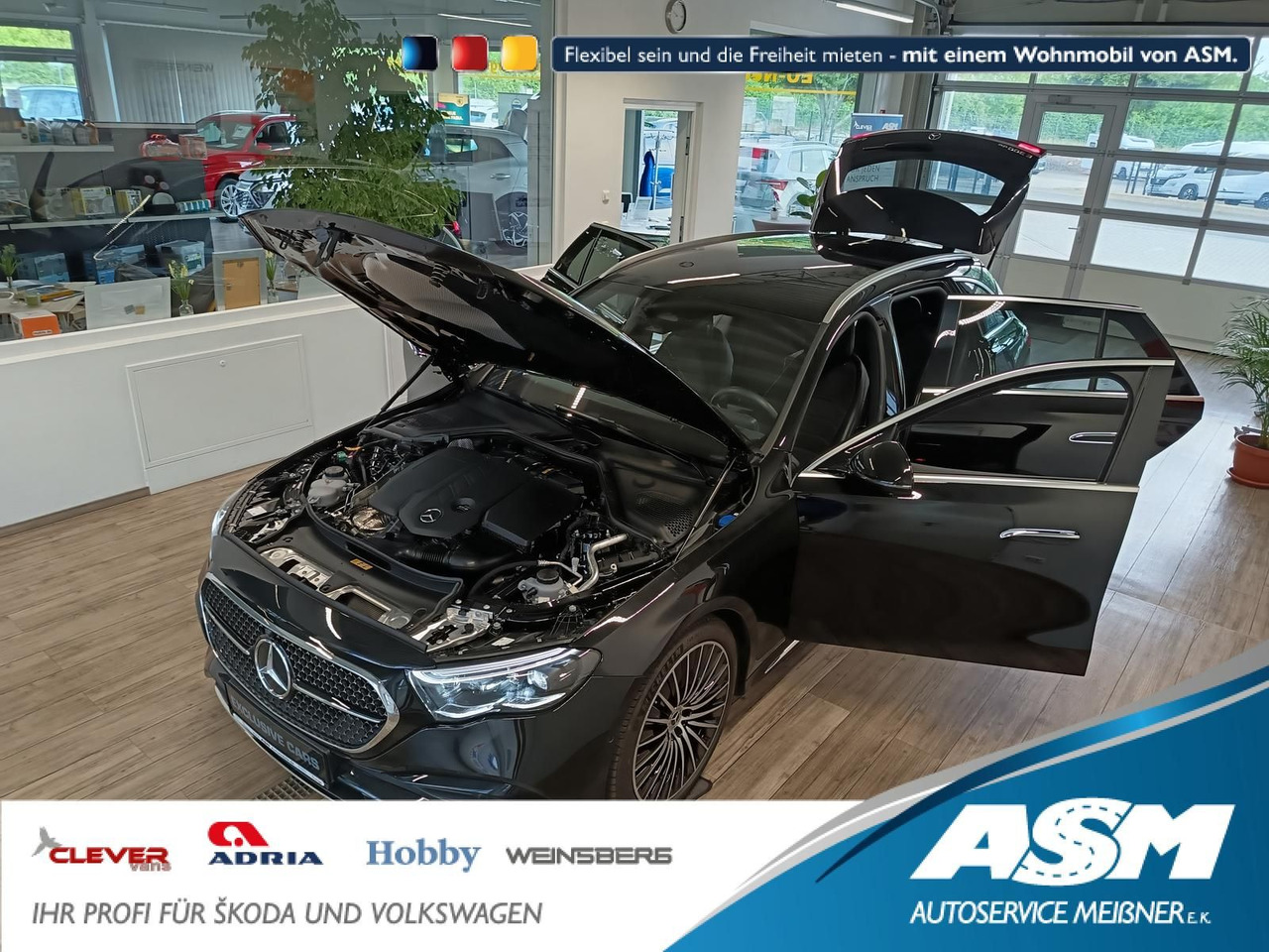 Mercedes-Benz E 300 T de 4M*AMG LINE ADVANCED PLUS*AHK*360°* - Personenwagen: afbeelding 1 Mercedes-Benz E 300 T de 4M*AMG LINE ADVANCED PLUS*AHK*360°* - Personenwagen: afbeelding 1