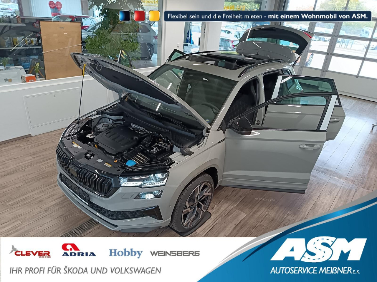 Skoda Karoq Sportline 2,0 TDI 4x4*AHK*PSD*STD.HZG*DCC* - SUV: afbeelding 1 Skoda Karoq Sportline 2,0 TDI 4x4*AHK*PSD*STD.HZG*DCC* - SUV: afbeelding 1