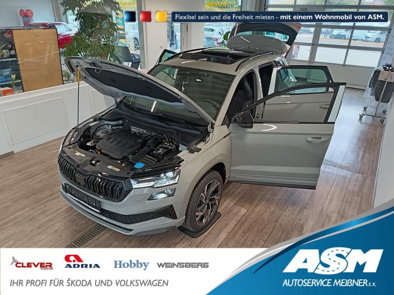 Skoda Karoq Sportline 2,0 TDI DSG 4x4*AHK*PSD*STD.HZG* - SUV: afbeelding 1 Skoda Karoq Sportline 2,0 TDI DSG 4x4*AHK*PSD*STD.HZG* - SUV: afbeelding 1