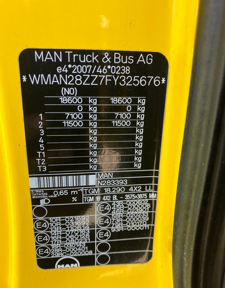 MAN MAN TGM 18.290 SYPIALKA chłodnia izoterma kontener - Koelwagen vrachtwagen: afbeelding 3 MAN MAN TGM 18.290 SYPIALKA chłodnia izoterma kontener - Koelwagen vrachtwagen: afbeelding 3