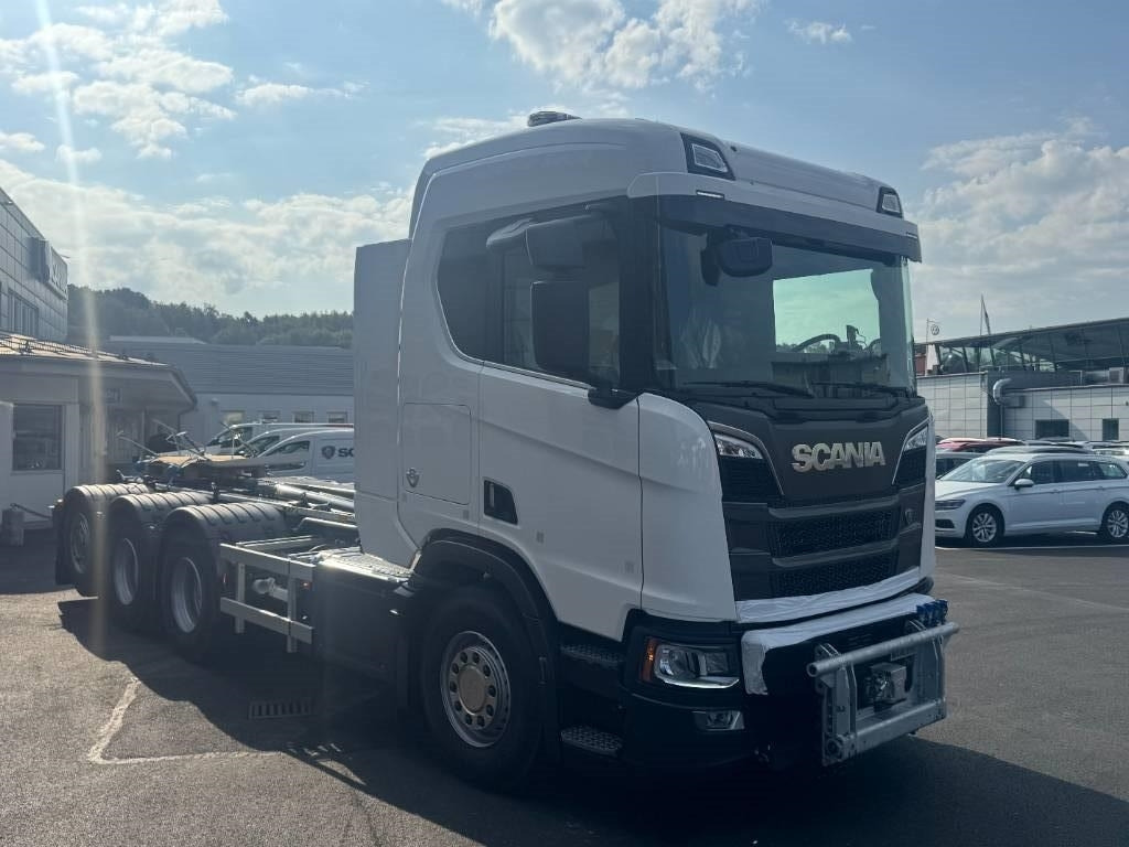 Scania R 580 8x4*4 Joab med frontplog & sidoplogsfäste - Haakarmsysteem vrachtwagen: afbeelding 3 Scania R 580 8x4*4 Joab med frontplog & sidoplogsfäste - Haakarmsysteem vrachtwagen: afbeelding 3