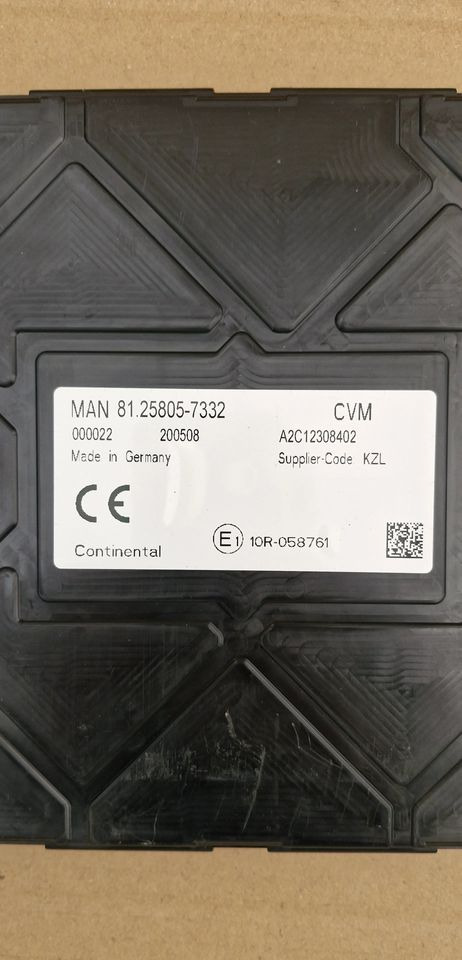 MAN TG3 TGX STEROWNIK KOMPUTER CVM 81.25805-7332 - Remdelen: afbeelding 2 MAN TG3 TGX STEROWNIK KOMPUTER CVM 81.25805-7332 - Remdelen: afbeelding 2