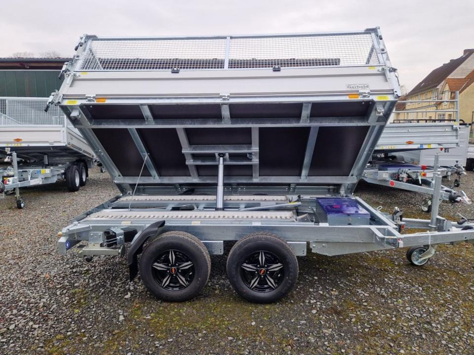 Böckmann DK-AL 3218/35 P 3,5t Gitter Rampen Stützen Alufelgen - Kipper aanhangwagen: afbeelding 2 Böckmann DK-AL 3218/35 P 3,5t Gitter Rampen Stützen Alufelgen - Kipper aanhangwagen: afbeelding 2