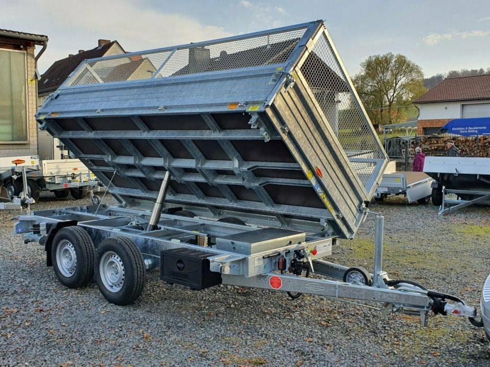 Böckmann Dreiseitenkipper, Stahl, Funk-Fernbedienung - Kipper aanhangwagen: afbeelding 1 Böckmann Dreiseitenkipper, Stahl, Funk-Fernbedienung - Kipper aanhangwagen: afbeelding 1