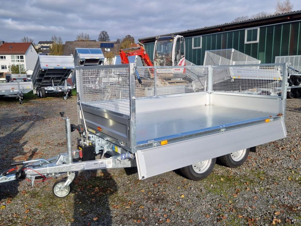 Kipper aanhangwagen Böckmann Kipper PKW Anhänger RK-AL 3016/27 Gitteraufsatz EsayKipp: afbeelding 6