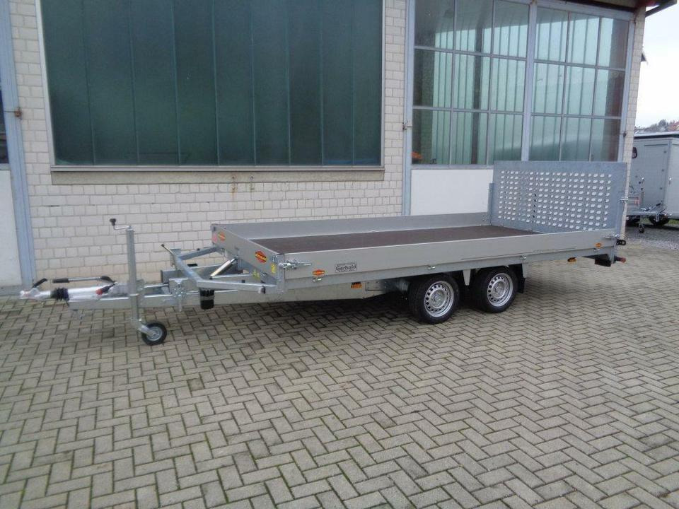 Open/ Plateau aanhangwagen Böckmann PKW-Anhänger, Universaltransporter 3,5 to.: afbeelding 9