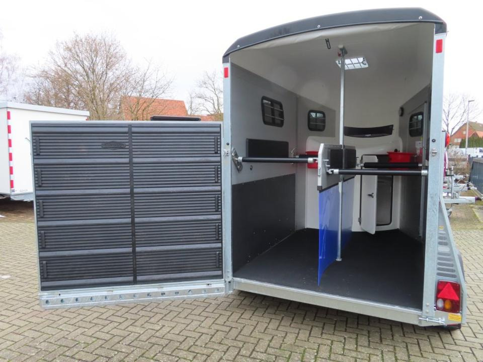 Paardentrailer Böckmann Pferdeanhänger Portax SKA 2025 WCF Fenster links/ rechts: afbeelding 9