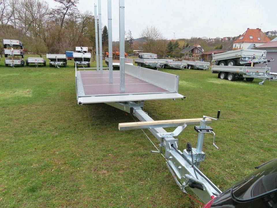 Langmaterialanhänger Unsinn LM 3554-14-2040 Deichsel ausziehbar - Open/ Plateau aanhangwagen: afbeelding 3 Langmaterialanhänger Unsinn LM 3554-14-2040 Deichsel ausziehbar - Open/ Plateau aanhangwagen: afbeelding 3