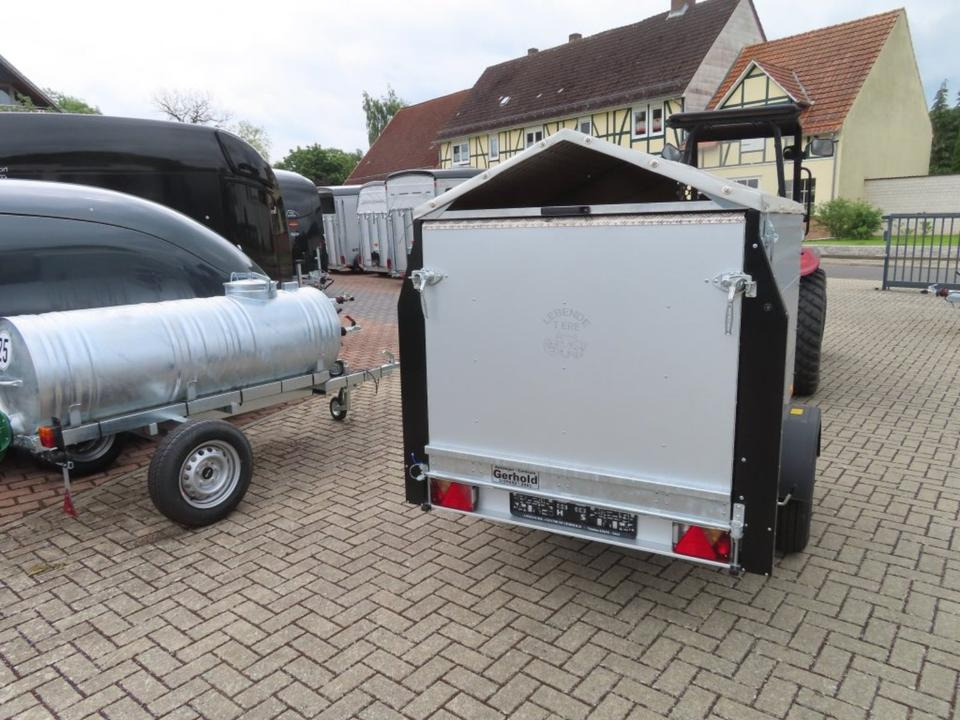 Veewagen aanhangwagen TPV  Kleinviehanhänger 1,0t Flügeltür Viehanhänger Ziegen Schafe: afbeelding 13