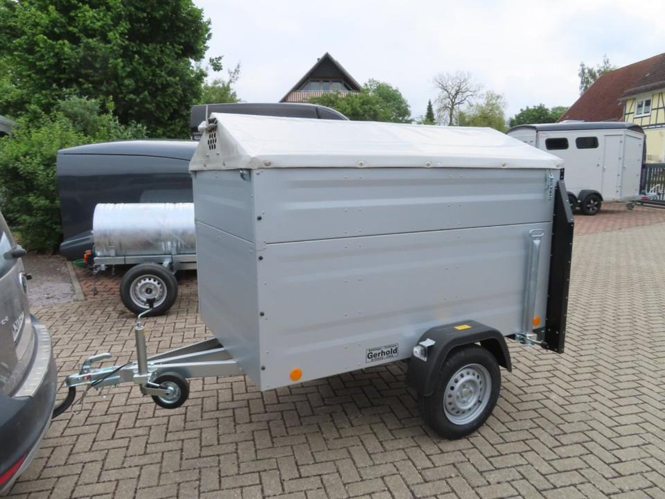 TPV Kleinviehanhänger 750kg Flügeltür Viehanhänger Ziegen Schafe - Veewagen aanhangwagen: afbeelding 2 TPV Kleinviehanhänger 750kg Flügeltür Viehanhänger Ziegen Schafe - Veewagen aanhangwagen: afbeelding 2