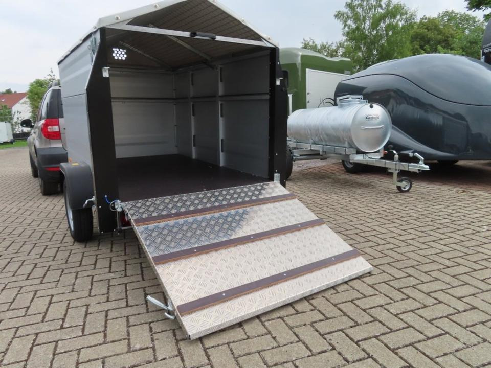 TPV Kleinviehanhänger 750kg Flügeltür Viehanhänger Ziegen Schafe - Veewagen aanhangwagen: afbeelding 4 TPV Kleinviehanhänger 750kg Flügeltür Viehanhänger Ziegen Schafe - Veewagen aanhangwagen: afbeelding 4