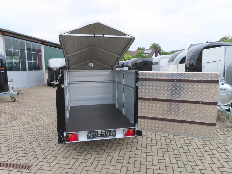 TPV Kleinviehanhänger 750kg Flügeltür Viehanhänger Ziegen Schafe - Veewagen aanhangwagen: afbeelding 1 TPV Kleinviehanhänger 750kg Flügeltür Viehanhänger Ziegen Schafe - Veewagen aanhangwagen: afbeelding 1
