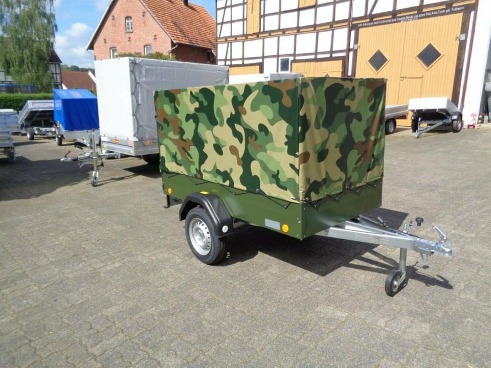 TPV PKW-Anhänger Plane und Spriegel 750 kg, Camouflage - Aanhangwagen auto: afbeelding 2 TPV PKW-Anhänger Plane und Spriegel 750 kg, Camouflage - Aanhangwagen auto: afbeelding 2
