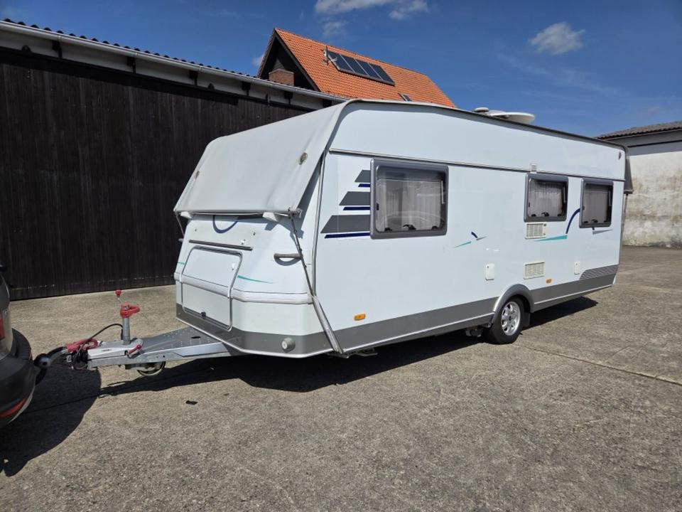 Wohnwagen Hymer Top Ausstattung Mover Vohrzelt 4x Schlafplätze WC - Caravan: afbeelding 2 Wohnwagen Hymer Top Ausstattung Mover Vohrzelt 4x Schlafplätze WC - Caravan: afbeelding 2