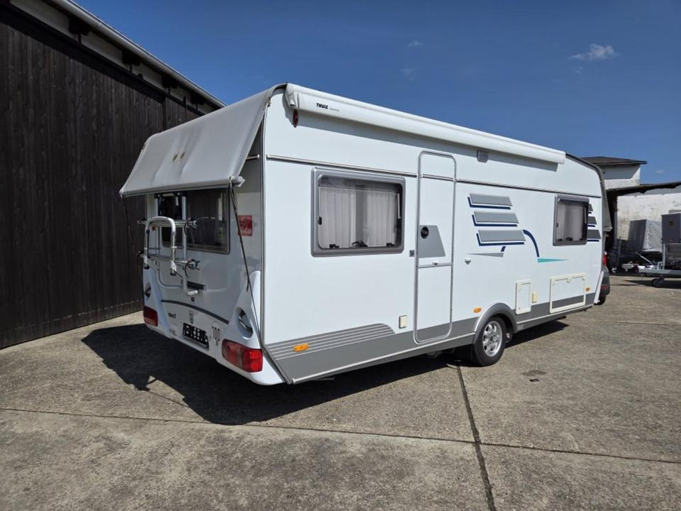 Wohnwagen Hymer Top Ausstattung Mover Vohrzelt 4x Schlafplätze WC - Caravan: afbeelding 5 Wohnwagen Hymer Top Ausstattung Mover Vohrzelt 4x Schlafplätze WC - Caravan: afbeelding 5