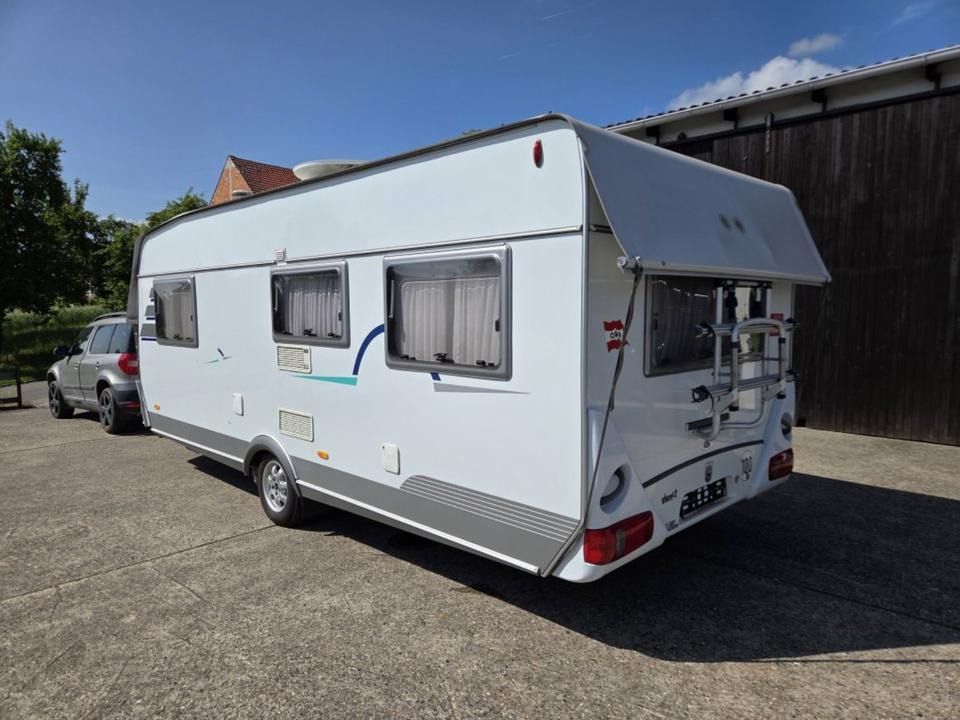 Wohnwagen Hymer Top Ausstattung Mover Vohrzelt 4x Schlafplätze WC - Caravan: afbeelding 3 Wohnwagen Hymer Top Ausstattung Mover Vohrzelt 4x Schlafplätze WC - Caravan: afbeelding 3
