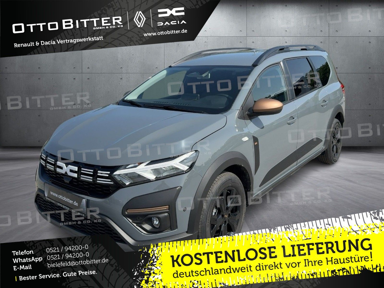 Dacia Jogger Extreme TCe110 5-Sitzer CITY-PAKET - Personenwagen: afbeelding 1 Dacia Jogger Extreme TCe110 5-Sitzer CITY-PAKET - Personenwagen: afbeelding 1