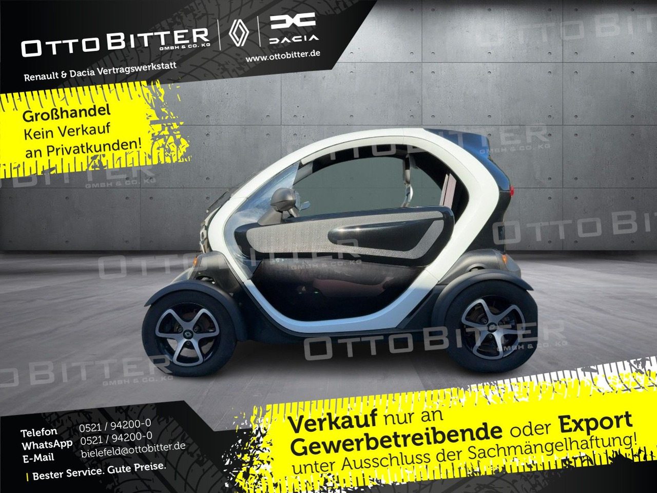Renault Twizy Technic BATTERIEKAUF (Bought battery) - Personenwagen: afbeelding 1 Renault Twizy Technic BATTERIEKAUF (Bought battery) - Personenwagen: afbeelding 1