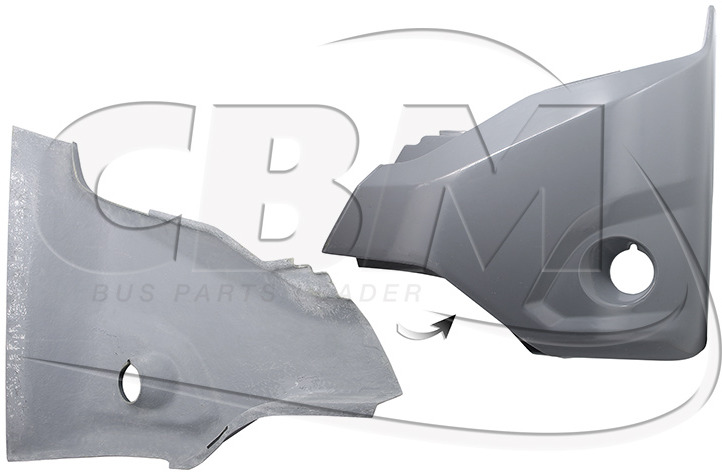 SCANIA BUMPER FRONT LH SCANIA INTERLINK - HELLA (64173HD) - Bumper voor Bus: afbeelding 1 SCANIA BUMPER FRONT LH SCANIA INTERLINK - HELLA (64173HD) - Bumper voor Bus: afbeelding 1