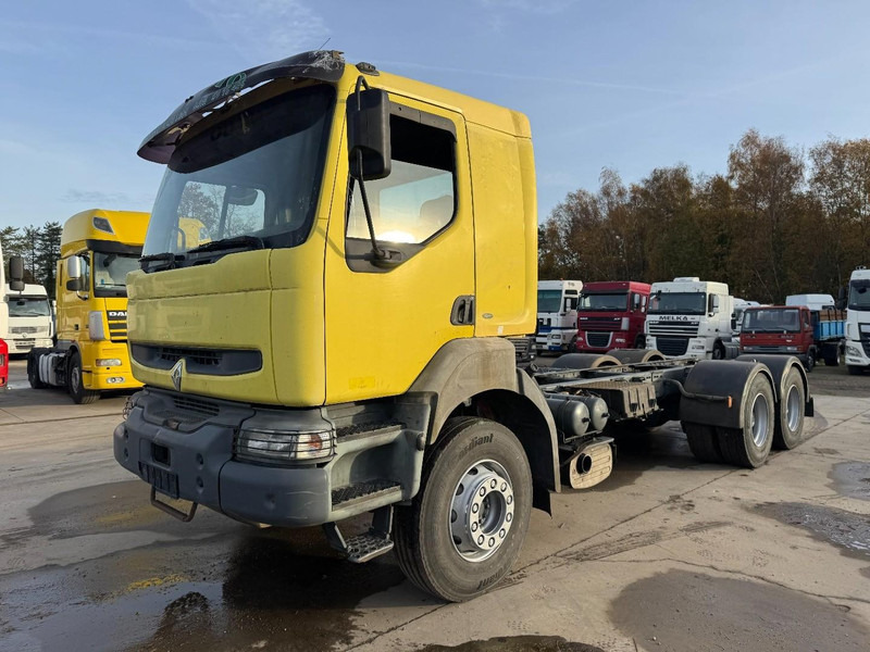 Renault Kerax 420 (GRAND PONT / SUSPENSION LAMES / BOITE MANUELLE / PARFAIT ETAT !!!) - Chassis vrachtwagen: afbeelding 1 Renault Kerax 420 (GRAND PONT / SUSPENSION LAMES / BOITE MANUELLE / PARFAIT ETAT !!!) - Chassis vrachtwagen: afbeelding 1