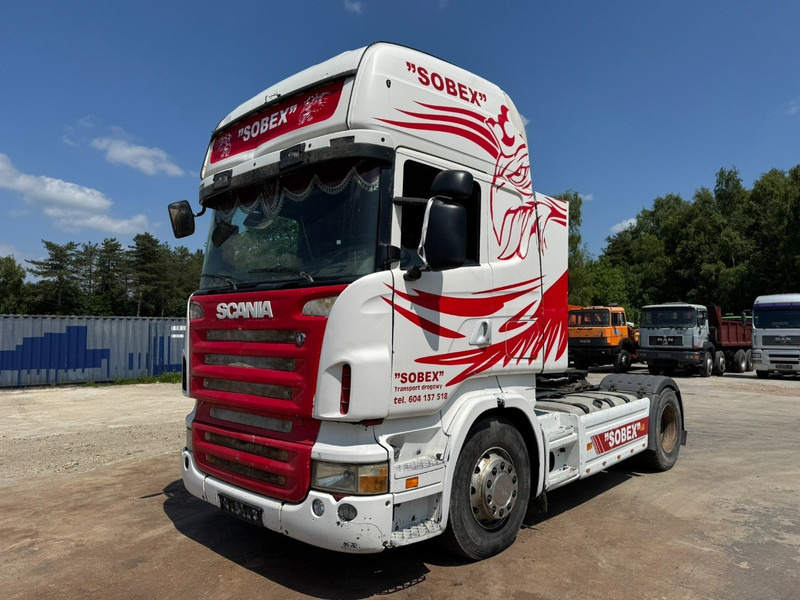 Scania R 420 Topline (PTO / MANUAL GEARBOX / BOITE MANUELLE / HYDRAULIC) - Trekker: afbeelding 1 Scania R 420 Topline (PTO / MANUAL GEARBOX / BOITE MANUELLE / HYDRAULIC) - Trekker: afbeelding 1