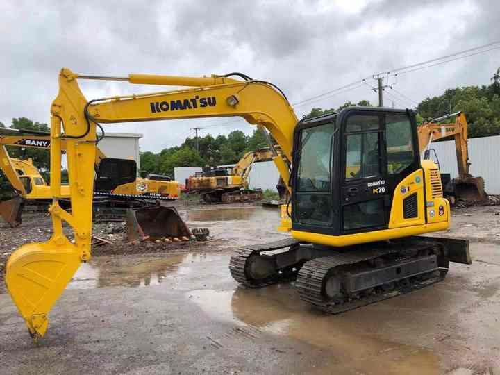 Cheap Used Komatsu PC70-8 Crawler Excavator with High Efficiency Used Heavy Machinery Komatsu PC70-8 Digger Cheap for Sale - Rupsgraafmachine: afbeelding 4 Cheap Used Komatsu PC70-8 Crawler Excavator with High Efficiency Used Heavy Machinery Komatsu PC70-8 Digger Cheap for Sale - Rupsgraafmachine: afbeelding 4