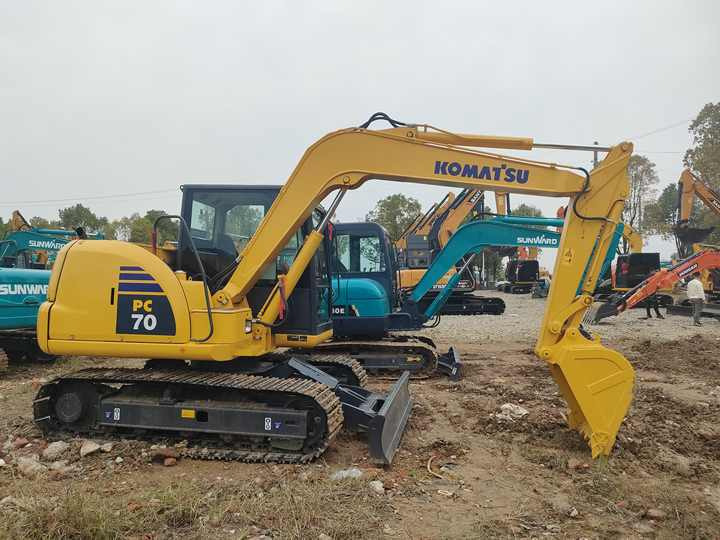 Cheap Used Komatsu PC70-8 Crawler Excavator with High Efficiency Used Heavy Machinery Komatsu PC70-8 Digger Cheap for Sale - Rupsgraafmachine: afbeelding 5 Cheap Used Komatsu PC70-8 Crawler Excavator with High Efficiency Used Heavy Machinery Komatsu PC70-8 Digger Cheap for Sale - Rupsgraafmachine: afbeelding 5