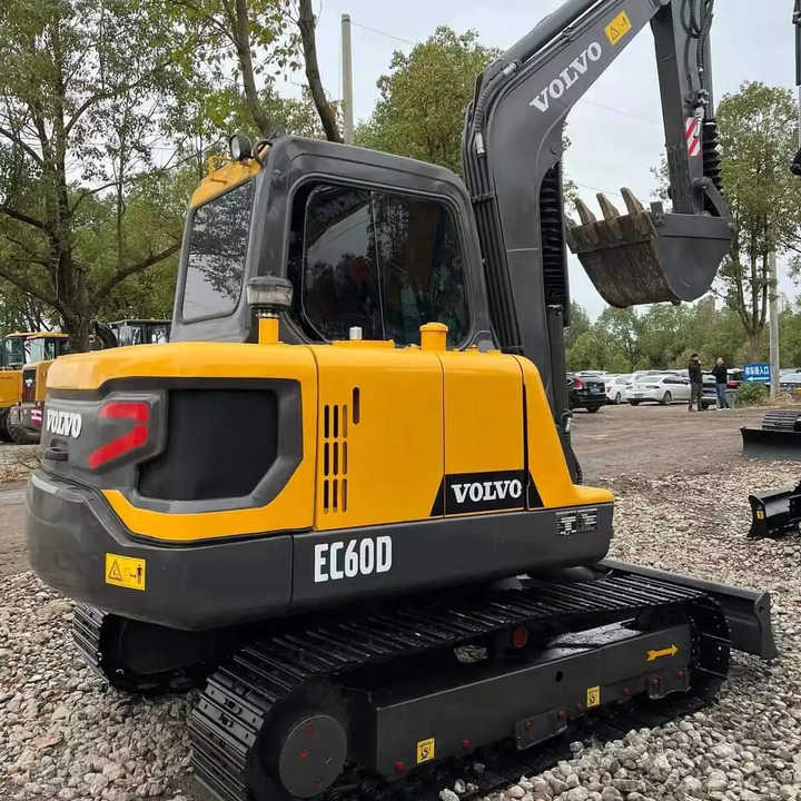 Minigraafmachine China Brand Used Volvo EC60D Mini Excavator 6ton Crawler Earth Digger Machine for Sale: afbeelding 1