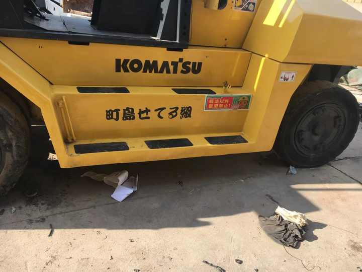 Nice Performance 100% Original komatsu 15tons Forklift on Sale 15 Ton Diesel Forklifts Industrial Price for Sale - Diesel heftruck: afbeelding 5 Nice Performance 100% Original komatsu 15tons Forklift on Sale 15 Ton Diesel Forklifts Industrial Price for Sale - Diesel heftruck: afbeelding 5