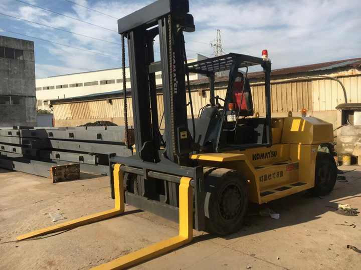 Nice Performance 100% Original komatsu 15tons Forklift on Sale 15 Ton Diesel Forklifts Industrial Price for Sale - Diesel heftruck: afbeelding 2 Nice Performance 100% Original komatsu 15tons Forklift on Sale 15 Ton Diesel Forklifts Industrial Price for Sale - Diesel heftruck: afbeelding 2