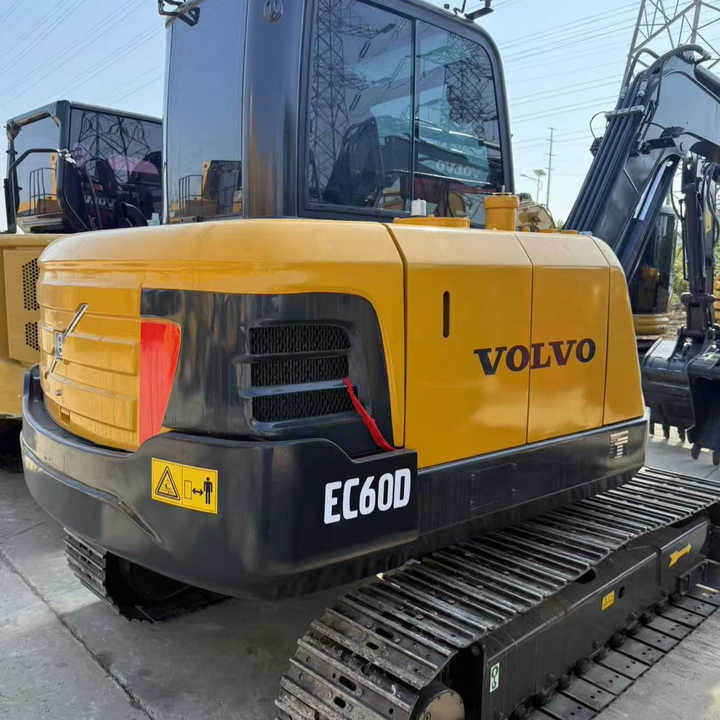 Used Digger VOLVO EC60D Construction Machinery Construction Digger Used VOLVO EC60D Cheap Excavator - Minigraafmachine: afbeelding 1 Used Digger VOLVO EC60D Construction Machinery Construction Digger Used VOLVO EC60D Cheap Excavator - Minigraafmachine: afbeelding 1
