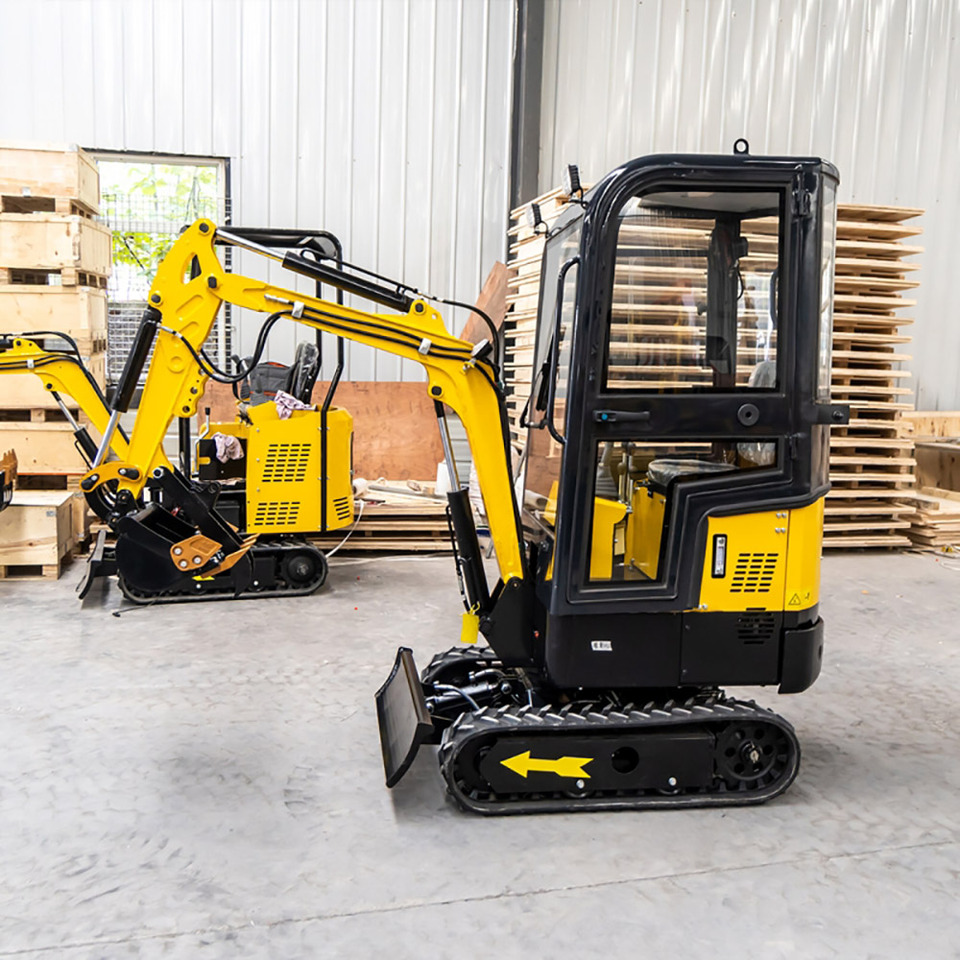 JT10 1ton Mini Excavator With Cabin - Minigraafmachine: afbeelding 1 JT10 1ton Mini Excavator With Cabin - Minigraafmachine: afbeelding 1
