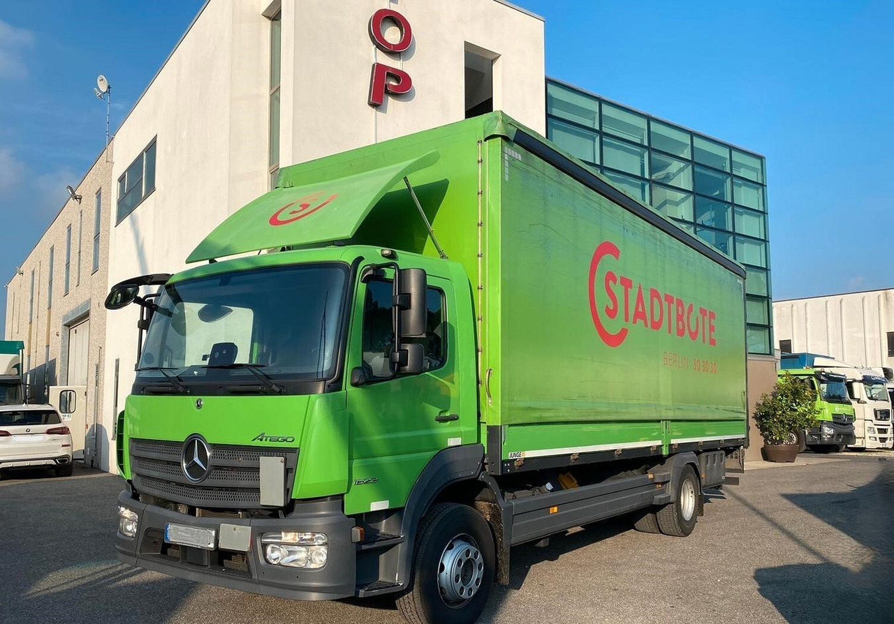 MERCEDES ATEGO 16.23 CASSONE CENTINATO E SPONDA - Schuifzeilen vrachtwagen: afbeelding 1 MERCEDES ATEGO 16.23 CASSONE CENTINATO E SPONDA - Schuifzeilen vrachtwagen: afbeelding 1